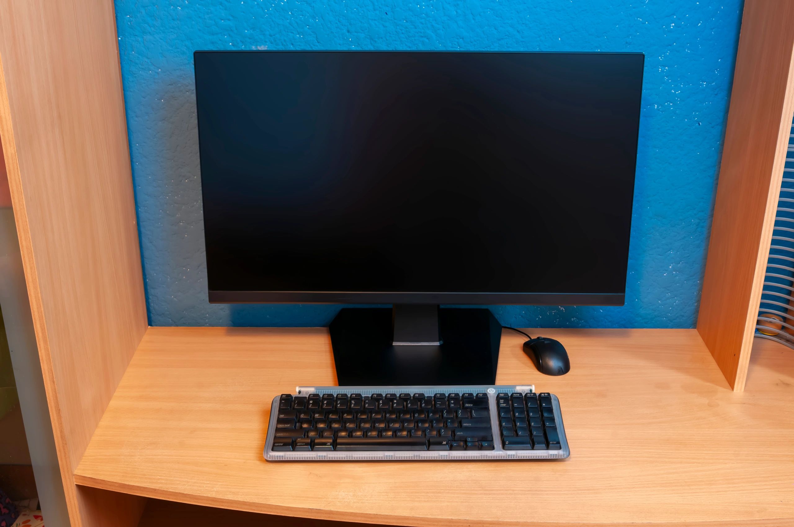 Computer workstation ready for small business IT support